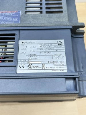 FUJI FRN5.5G1S-2J FRENIC MEGA INVERTER 3PH 200-240V FROM JAPAN EXCELLENT++++