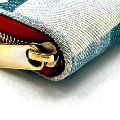 LOUIS VUITTON MONOGRAM DENIM ZIPPY WALLET M44938 RFID LIMITED 2020 SS
