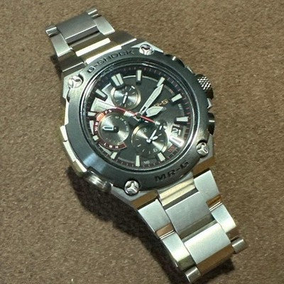 CASIO G-SHOCK MR-G MRG-B1000D-1AJR TITANIUM SOLAR RADIO BLUETOOTH WATCH