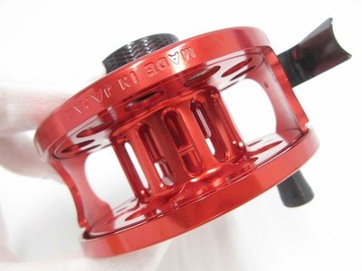 WELLSTONE TSR SPEY S FLY REEL FRESHWATER FISHING RED EXCELLENT+++++