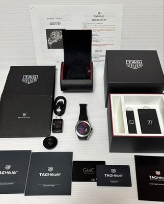TAG HEUER CONNECTED SBG8A12 BT6219 E3 SMARTWATCH 45MM GPS FULL BOX EXCELLENT JP