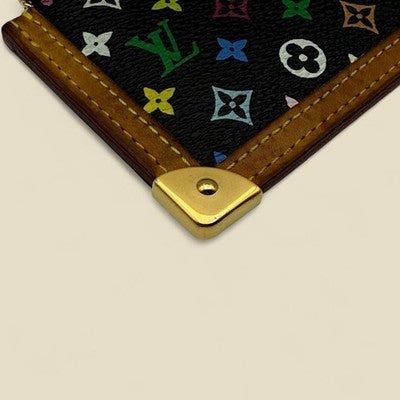 LOUIS VUITTON M92654 MONOGRAM MULTICOLORE POCHETTE CLE COIN CASE LADIES
