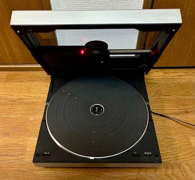 TECHNICS SL-10 FULLY AUTOMATIC LINEAR TRACKING TURNTABLE W/CABLES TESTED JAPAN