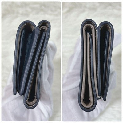 LOEWE X SUNA FUJITA COLLABORATION RABBIT TRI-FOLD WALLET LIMITED EDITION NAVY JP