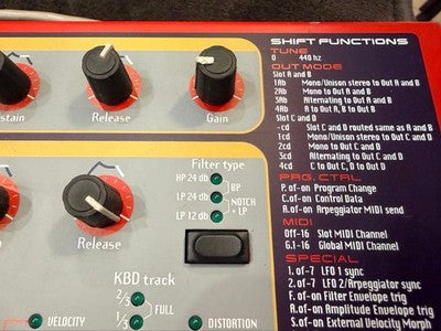 CLAVIA NORD RACK 2 VIRTUAL ANALOG SYNTHESIZER MODULE TESTED CLASSIC FROM JAPAN
