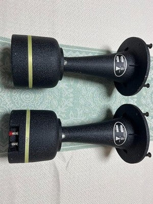 JBL LE175 COMPRESSION DRIVER H91 HORN PAIR 8 OHMS VINTAGE AUDIO USED JAPAN