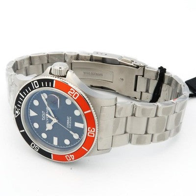 GLYCINE COMBAT SUB SPORT GL1018 QUARTZ DIVER WATCH PEPSI BEZEL BOXED SWISS