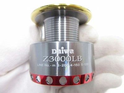 DAIWA TOURNAMENT ISO Z3000LB SPOOL SPINNING REEL PARTS RED EXCELLENT+++++