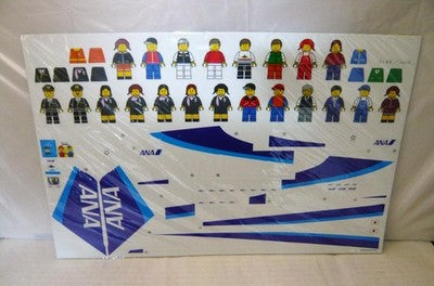 LEGO 7893 UNOPENED JAPAN EXCLUSIVE 2006 CITY PASSENGER PLANE ANA VERSION