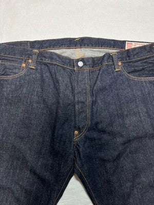 EVISU NO2 2000 JEANS PINK BIG SEAGULL SIZE 42X32 3XL BIG DENIM PANTS NEAR MINT