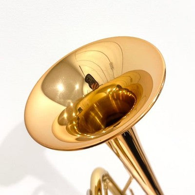 YAMAHA YTR-4335G BB TRUMPET GOLD BRASS BELL W/ HARD CASE & ACCESSORIES JAPAN