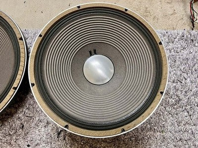2X JBL E140-8 15 INCH CONE WOOFER SPEAKER DRIVER UNIT EXCELLENT+++++
