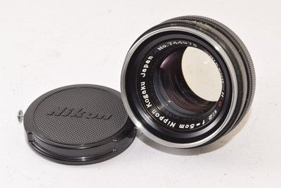 NIKON NIKKOR-H・C 5CM 50MM F2 S-MOUNT OLD LENS POPULAR AMONG CLASSIC LENSES