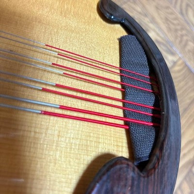 SUZUKI MD-4 MANDOLA MUSICAL INSTRUMENT WITH HARD CASE JAPAN VINTAGE RARE