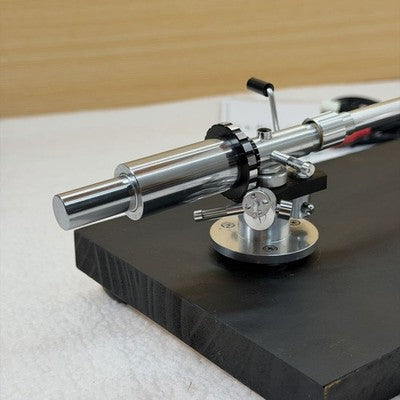 STAX UA-70 ONE POINT TONEARM TURNTABLE WITH BASE - EXCELLENT+++++