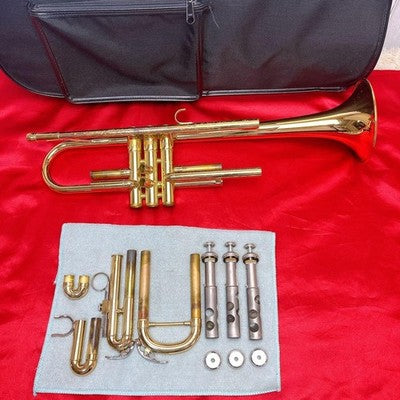 YAMAHA YTR-2335 Bb TRUMPET WITH CASE AND MOUTHPIECE FULLY SERVICED