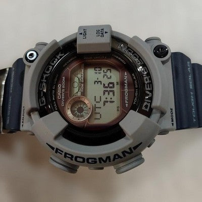 CASIO G-SHOCK FROGMAN GF-8250ER TOUGH SOLAR DIGITAL MEN'S WATCH MILITARY GRAY
