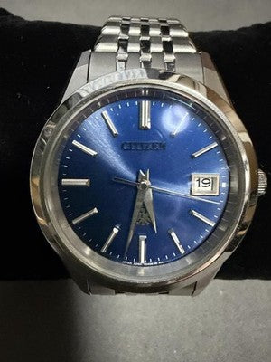 THE CITIZEN AQ4100-57L ECO DRIVE SOLAR WATCH ANNUAL ACCURACY PERPETUAL CALENDAR
