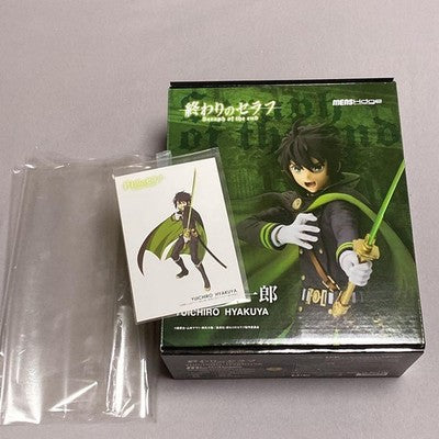 SERAPH OF THE END HYAKUYA YUICHIRO FIGURE AUTHENTIC JAPAN W/ BONUS POSTCARD