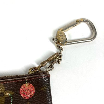 LOUIS VUITTON MONOGRAM CHERRY POCHETTE CLES COIN PURSE KEY POUCH M95042
