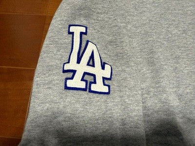 POLO RALPH LAUREN MLB LA DODGERS POLO BEAR SWEATSHIRT XXL GRAY NEW TAGS
