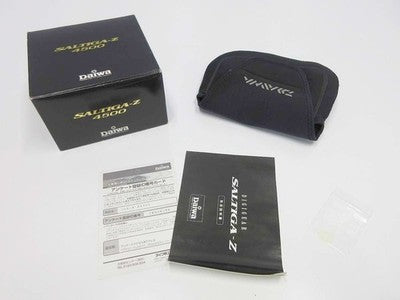DAIWA SALTIGA Z 4500 ACCESSORIES SPINNING REEL CASE BLACK EXCELLENT+++++