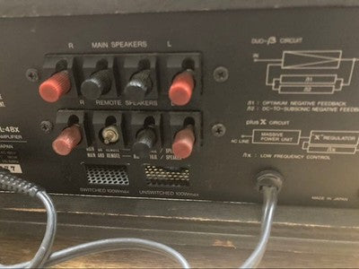 LUXMAN L-48X INTEGRATED STEREO AMPLIFIER TESTED FROM JAPAN