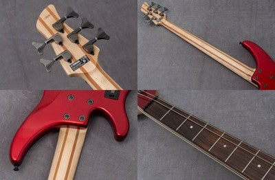 YAMAHA TRBX305 5-STRING ELECTRIC BASS PLEK SETUP W/ SOFT CASE FROM JAPAN.