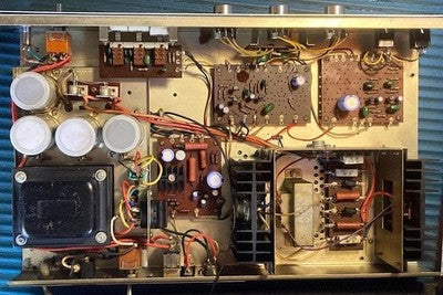 ACE TONE BASS-6 AMP HEAD PRE-ROLAND 1970S VINTAGE TESTED W/ COVER FROM JAPAN