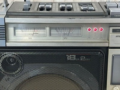 SHARP GF-505SB BOOMBOX RADIO CASSETTE MAINTENANCE COMPLETED FROM JAPAN