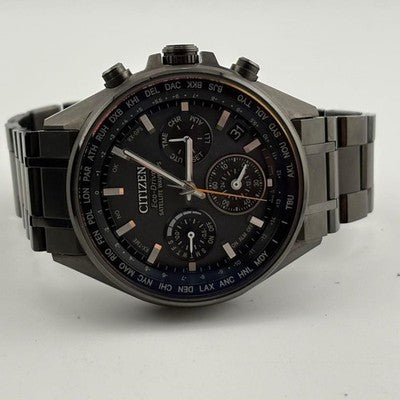 CITIZEN ATTESA F950-T024521 CC4004-58E ECO-DRIVE GPS SATELLITE WAVE TITANIUM