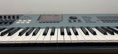 YAMAHA MOTIF XS7 76-KEY SYNTHESIZER TESTED W/ ORIGINAL HARD CASE MANUAL JAPAN