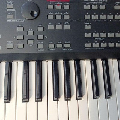 Yamaha MOX6 61-KEY SYNTHESIZER KEYBOARD FULLY TESTED SOUND OUTPUT WORKING UNIT
