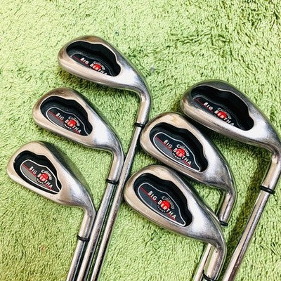 CALLAWAY BIG BERTHA IRONS 6PC SET 5-10 RIGHT-HANDED N.S.PRO 850GH S FLEX JAPAN