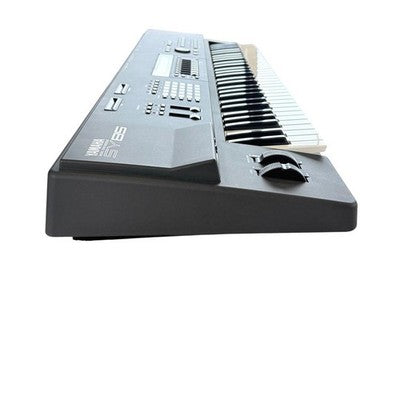 YAMAHA SY85 SYNTHESIZER WORKSTATION KEYBOARD WITH HARD CASE & MANUAL