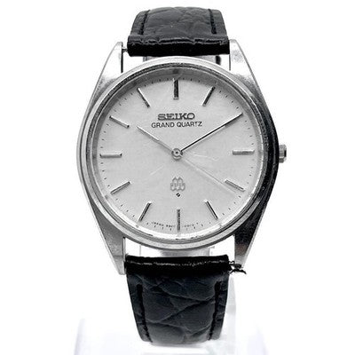 SEIKO GRAND QUARTZ TWIN QUARTZ 9940-8000 MEN'S WATCH 1978 - SILVER STAINLESS