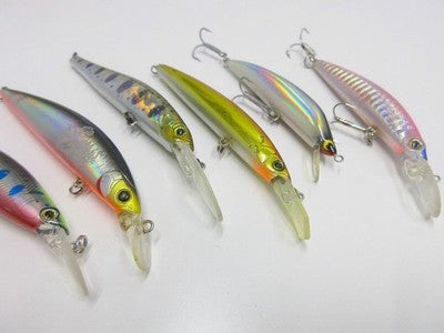 MINNOW SET 16 PIECES FRESHWATER FISHING HARD LURE FISHING EXCELLENT++++