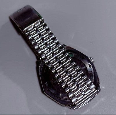 SEIKO KING SEIKO VANAC 5626-7150 PURPLE DIAL AUTOMATIC WATCH OH 1972 KS