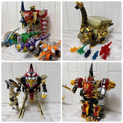 BANDAI POWER RANGERS DINO THUNDER ABARANGER DX ABARENOH KILLEROH SET AS IS