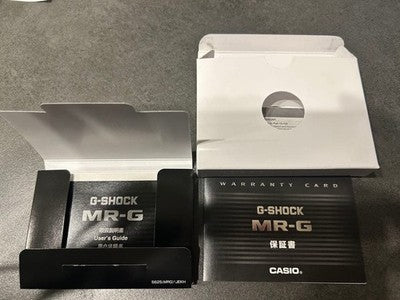 CASIO G-SHOCK MR-G MRG-B2000B-1A1JR KACHIIRO TITANIUM SOLAR RADIO WATCH