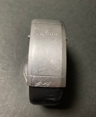 SINN 1020 U2 EZM UTC AUTOMATIC CHRONOMETER SUBMARINE STEEL MENS WATCH BOX