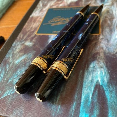 Montblanc 1998 Edgar Allan Poe Writers Set FP M 18K BP MP Unused w/ Box Rare