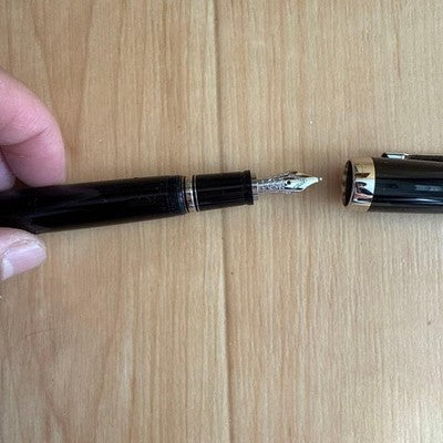Montblanc 4810 Fountain Pen 18K Nib Unused From Japan