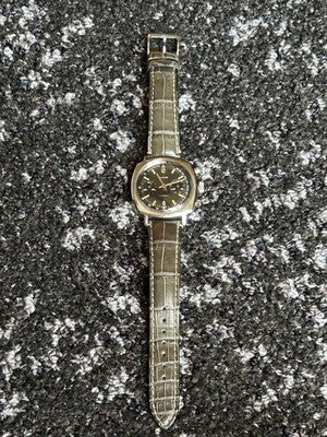GLYCINE VINTAGE MANUAL WIND CHRONOGRAPH 36MM MEN'S WATCH EXCELLENT WORKING JP