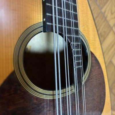 SUZUKI MD-4 MANDOLA MUSICAL INSTRUMENT WITH HARD CASE JAPAN VINTAGE RARE