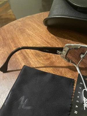 CAZAL 951 COL 70 SUNGLASSES WHITE BLACK FRAME GRAY LENS JAPAN LIMITED EDITION