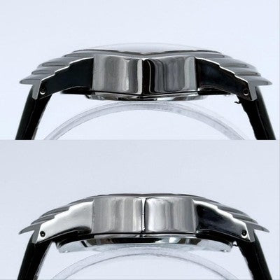 HAMILTON VENTURA CHRONOGRAPH 6345 QUARTZ BLACK DIAL STEEL MEN'S LADIES WATCH