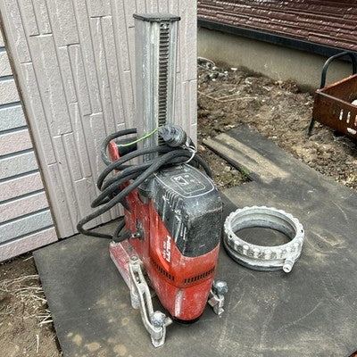 HILTI DD120 DIAMOND CORE DRILL MACHINE WITH DRAINAGE PAD USED WORKING
