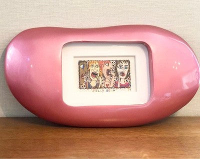 James Lizzy Silkscreen "JELLY BEAN" With Autograph