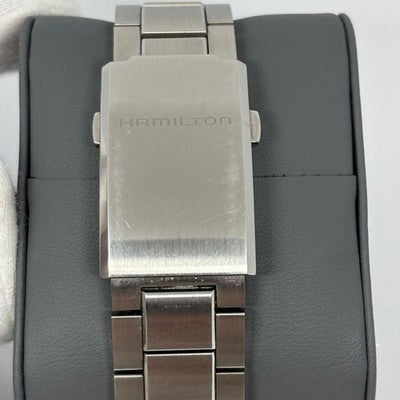 HAMILTON KHAKI NAVY SCUBA AUTO H82525160 GREEN DIAL AUTOMATIC WATCH BOXED